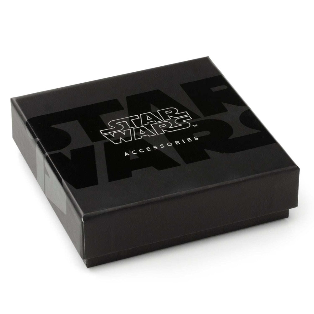 Star Wars Mandalorian Double Wrap Stainless Steel Black Bracelet - Cufflinks.com - Flyclothing LLC