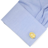 Star Wars C-3PO 3D Cufflinks - Cufflinks.com - Flyclothing LLC