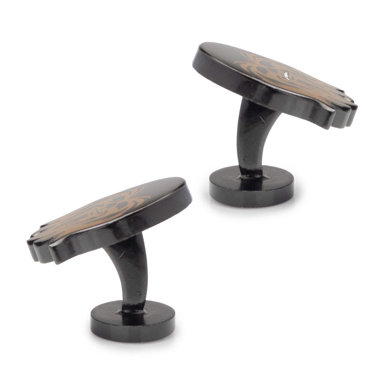 Star Wars Chewbacca Gunmetal Cufflinks - Cufflinks.com - Flyclothing LLC