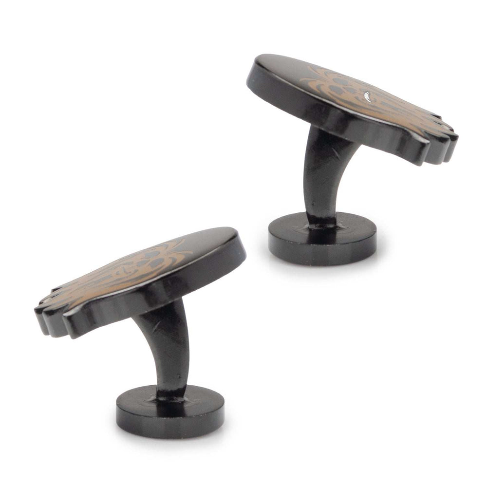 Star Wars Chewbacca Gunmetal Cufflinks - Cufflinks.com - Flyclothing LLC