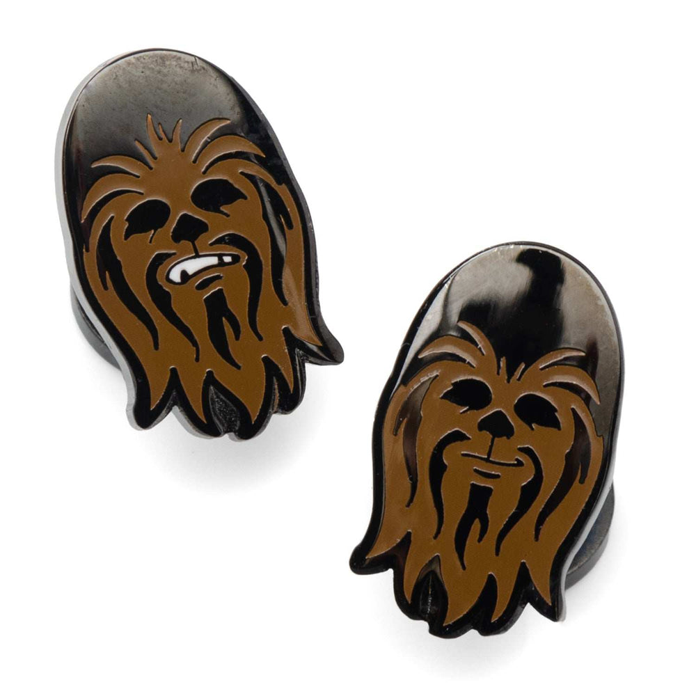 Star Wars Chewbacca Gunmetal Cufflinks - Cufflinks.com - Flyclothing LLC