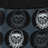 Star Wars Chewbacca Black Dress Socks and Rebel Alliance Starbird Crest Lapel Pin Gift Set - Cufflinks.com - Flyclothing LLC