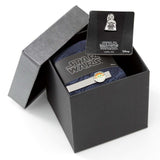 Star Wars Mandalorian and Grogu Navy Paisley Tie, Grogu Tie Bar, and Lapel Pin Gift Set - Cufflinks.com - Flyclothing LLC