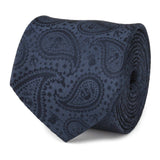 Star Wars Mandalorian and Grogu Navy Paisley Tie, Grogu Tie Bar, and Lapel Pin Gift Set - Cufflinks.com - Flyclothing LLC