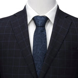 Star Wars Mandalorian and Grogu Navy Paisley Tie, Grogu Tie Bar, and Lapel Pin Gift Set - Cufflinks.com - Flyclothing LLC