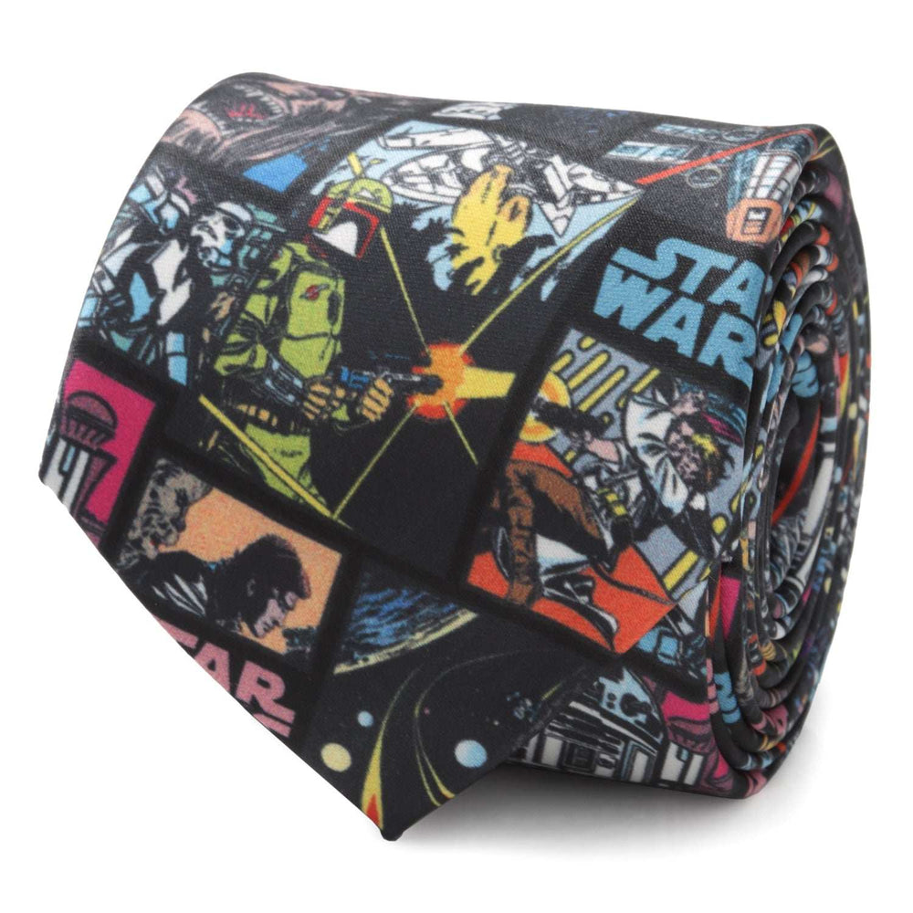 Star Wars Comic Book Tie - Cufflinks.com - Flyclothing LLC