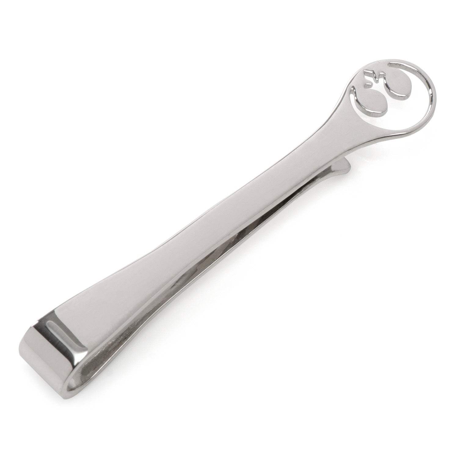 Star Wars Rebel Alliance Crest Cutout Sterling Silver Tie Bar - Cufflinks.com - Flyclothing LLC