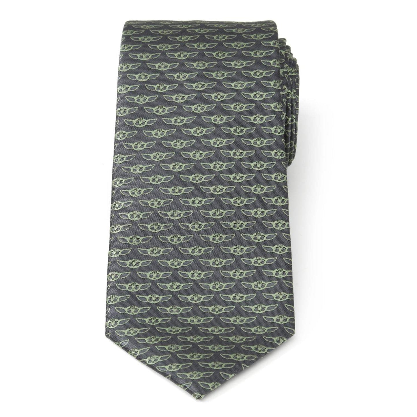 Star Wars Grogu Gray Tie - Cufflinks.com - Flyclothing LLC