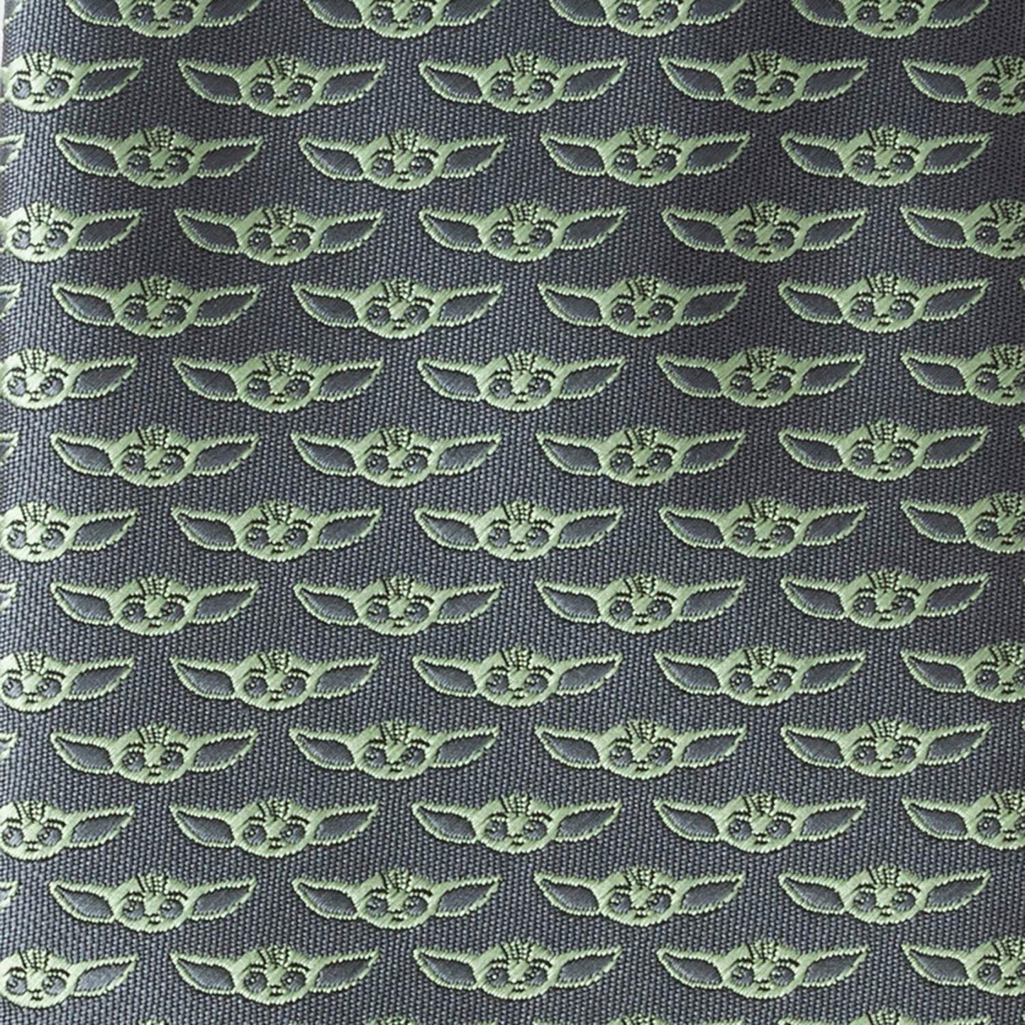 Star Wars Grogu Gray Tie - Cufflinks.com - Flyclothing LLC