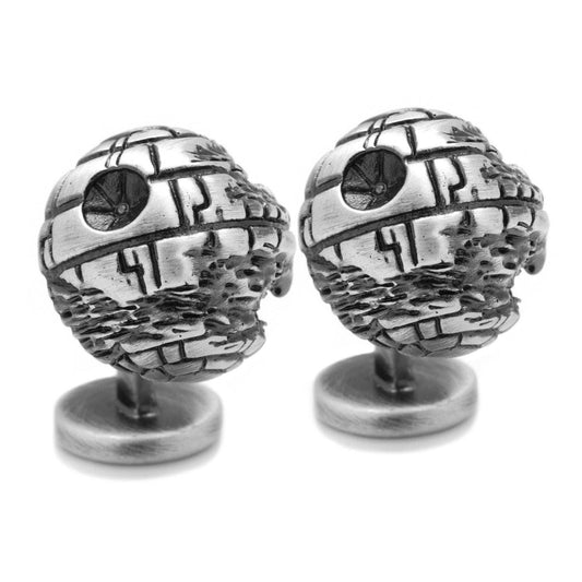 Star Wars Death Star II 3D Cufflinks - Cufflinks.com - Flyclothing LLC