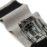 Star Wars Yoda, R2-D2, and C-3PO Dress Socks 3-Pack with Rebel Crest Lapel Pin Gift Set - Cufflinks.com - Flyclothing LLC