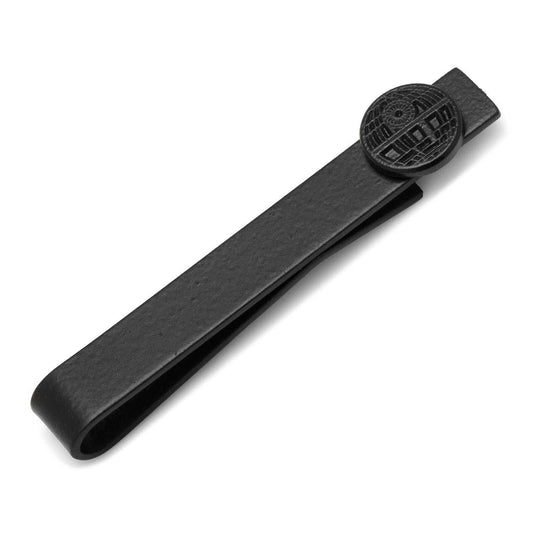 Star Wars Death Star Satin Black Tie Bar - Cufflinks.com - Flyclothing LLC