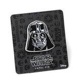 Star Wars Darth Vader Black, White, and Gray Dress Socks and Lapel Pin Gift Set