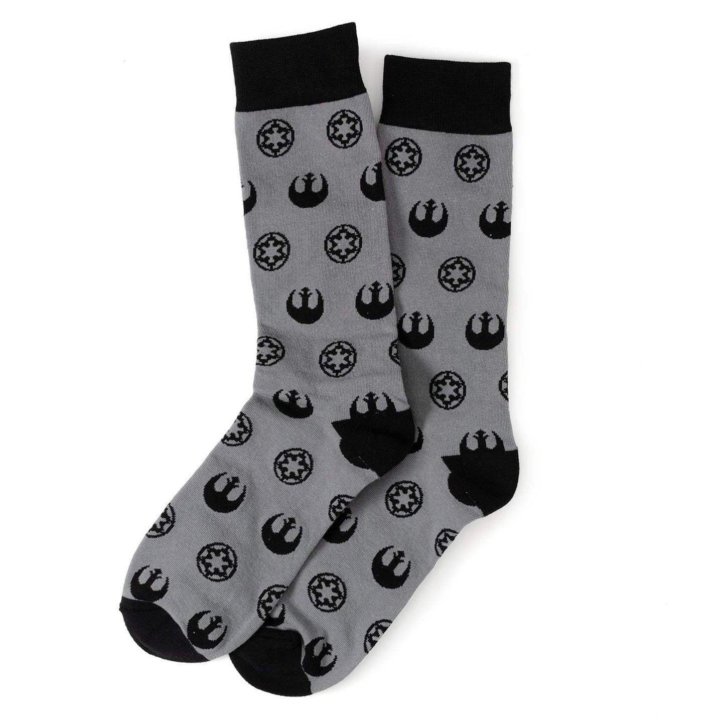 Star Wars Darth Vader Black, White, and Gray Dress Socks and Lapel Pin Gift Set - Cufflinks.com - Flyclothing LLC