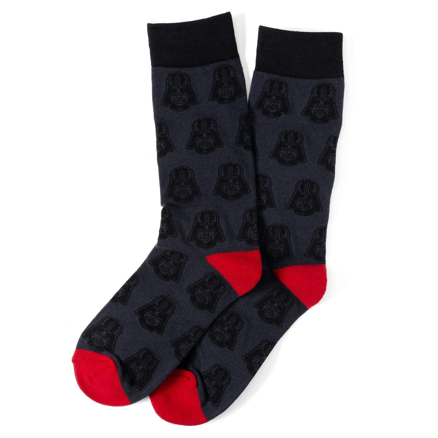 Star Wars Darth Vader Black, White, and Gray Dress Socks and Lapel Pin Gift Set - Cufflinks.com - Flyclothing LLC