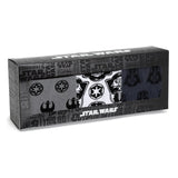 Star Wars Darth Vader Black, White, and Gray Dress Socks and Lapel Pin Gift Set