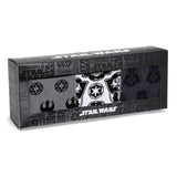 Star Wars Darth Vader Black, White, and Gray Dress Socks and Lapel Pin Gift Set - Cufflinks.com - Flyclothing LLC