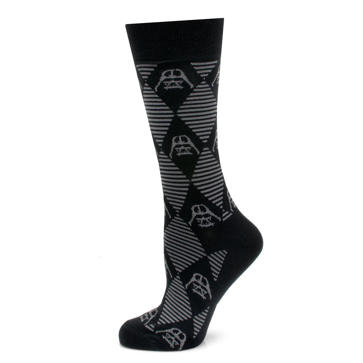Star Wars Darth Vader Black Argyle Dress Socks and Lapel Pin Gift Set - Cufflinks.com - Flyclothing LLC