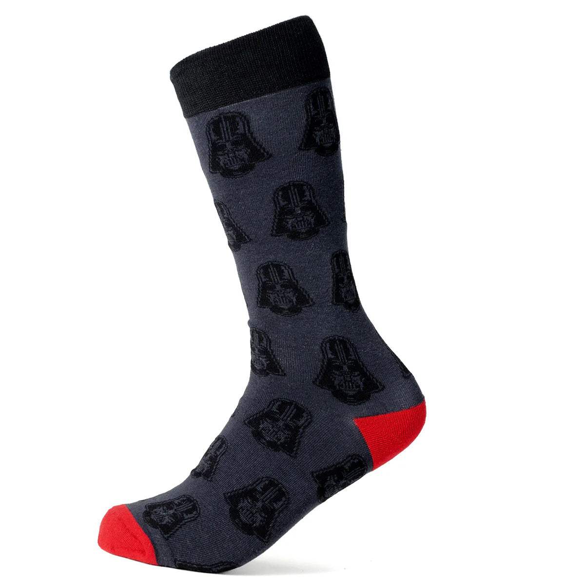 Star Wars Darth Vader Black and Red Dress Sock and Lapel Pin Gift Set - Cufflinks.com - Flyclothing LLC
