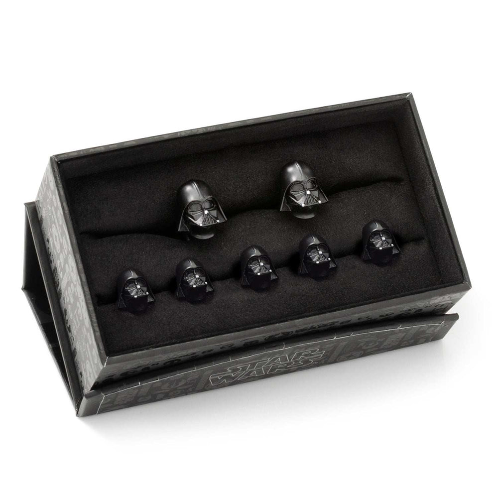 Star Wars Darth Vader 3D Cufflinks and 5-Stud Set - Cufflinks.com - Flyclothing LLC