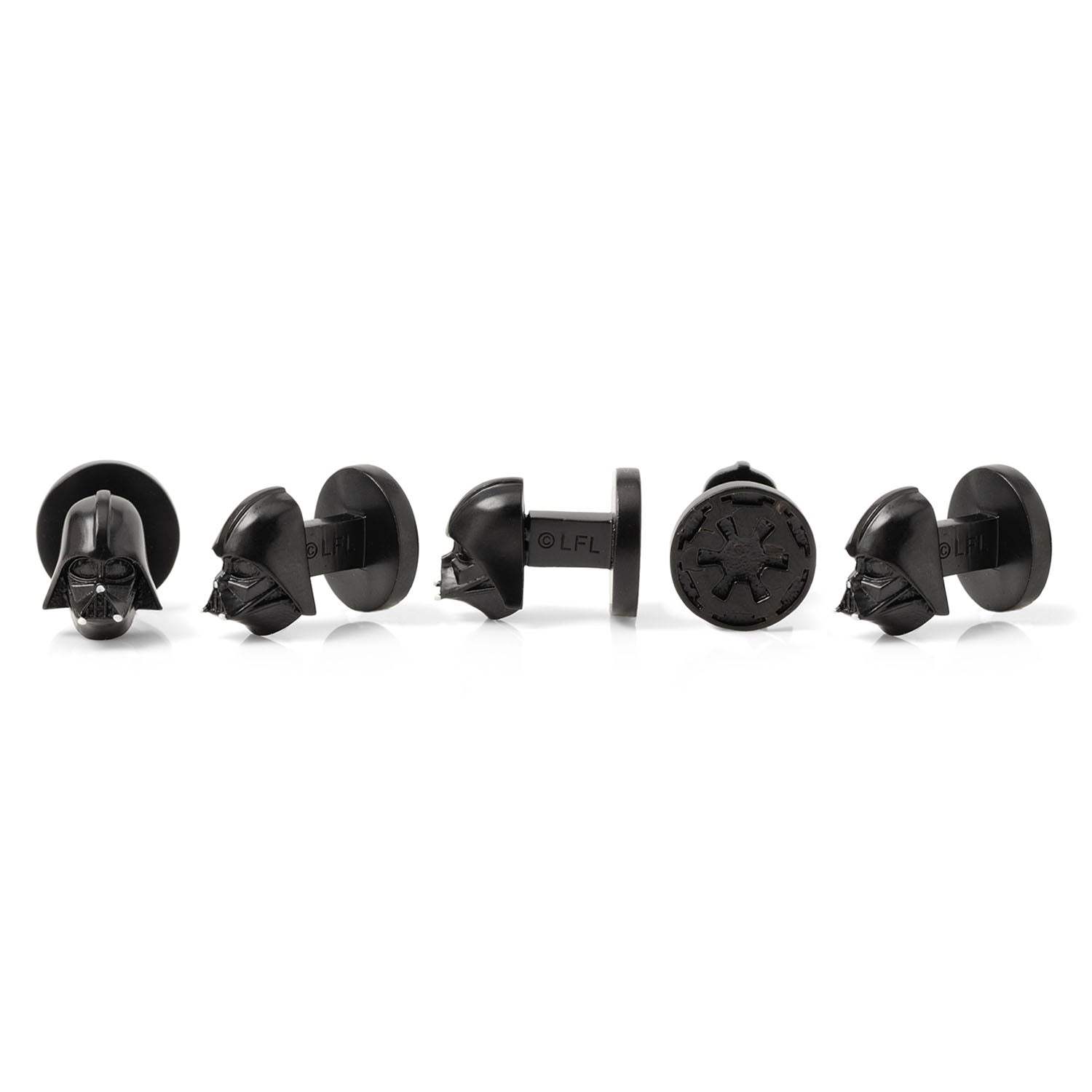 Star Wars Darth Vader 3D 5-Studs - Cufflinks.com - Flyclothing LLC