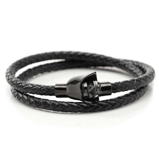 Star Wars Darth Vader Double Wrap Bracelet - Cufflinks.com - Flyclothing LLC