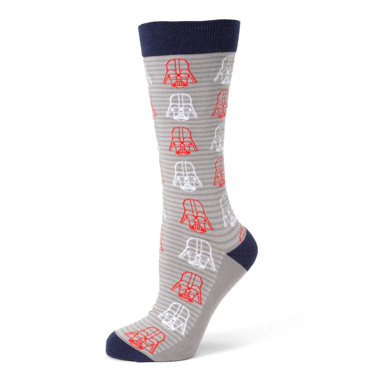 Star Wars Darth Vader Gray and Red Dress Socks and Lapel Pin Gift Set - Cufflinks.com - Flyclothing LLC