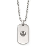 Star Wars Darth Vader Stainless Steel Printed Cufflinks with Empire and Rebel Crest Dog Tags Gift Set - Cufflinks.com - Flyclothing LLC