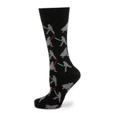 Star Wars Darth Vader and Luke Skywalker LIGHTSABER Battle Black Dress Socks and Darth Vader Lapel Pin Gift Set - Cufflinks.com - Flyclothing LLC
