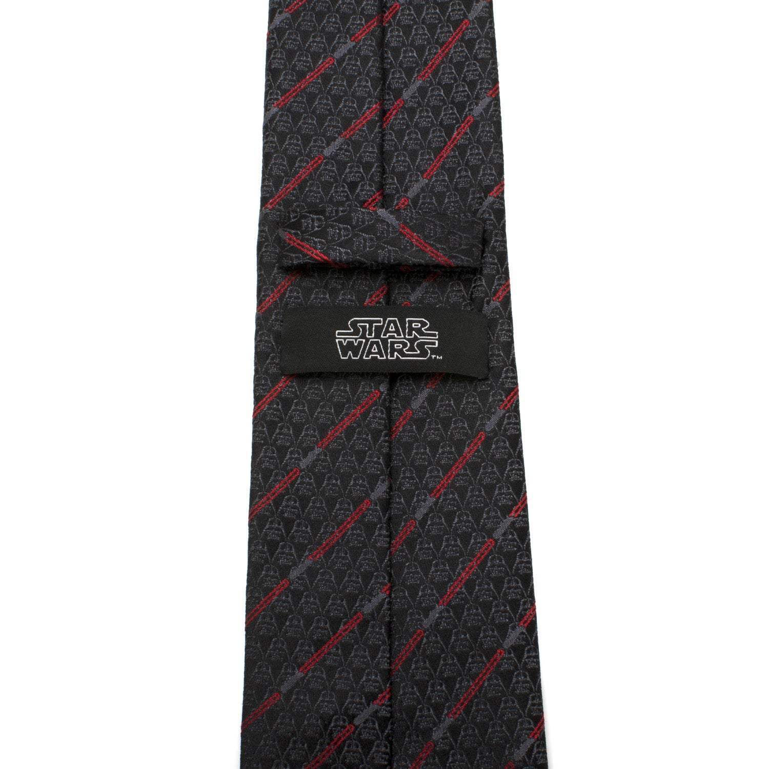 Star Wars Darth Vader LIGHTSABER Black and Red Striped Tie - Cufflinks.com - Flyclothing LLC