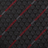 Star Wars Darth Vader LIGHTSABER Black and Red Striped Tie