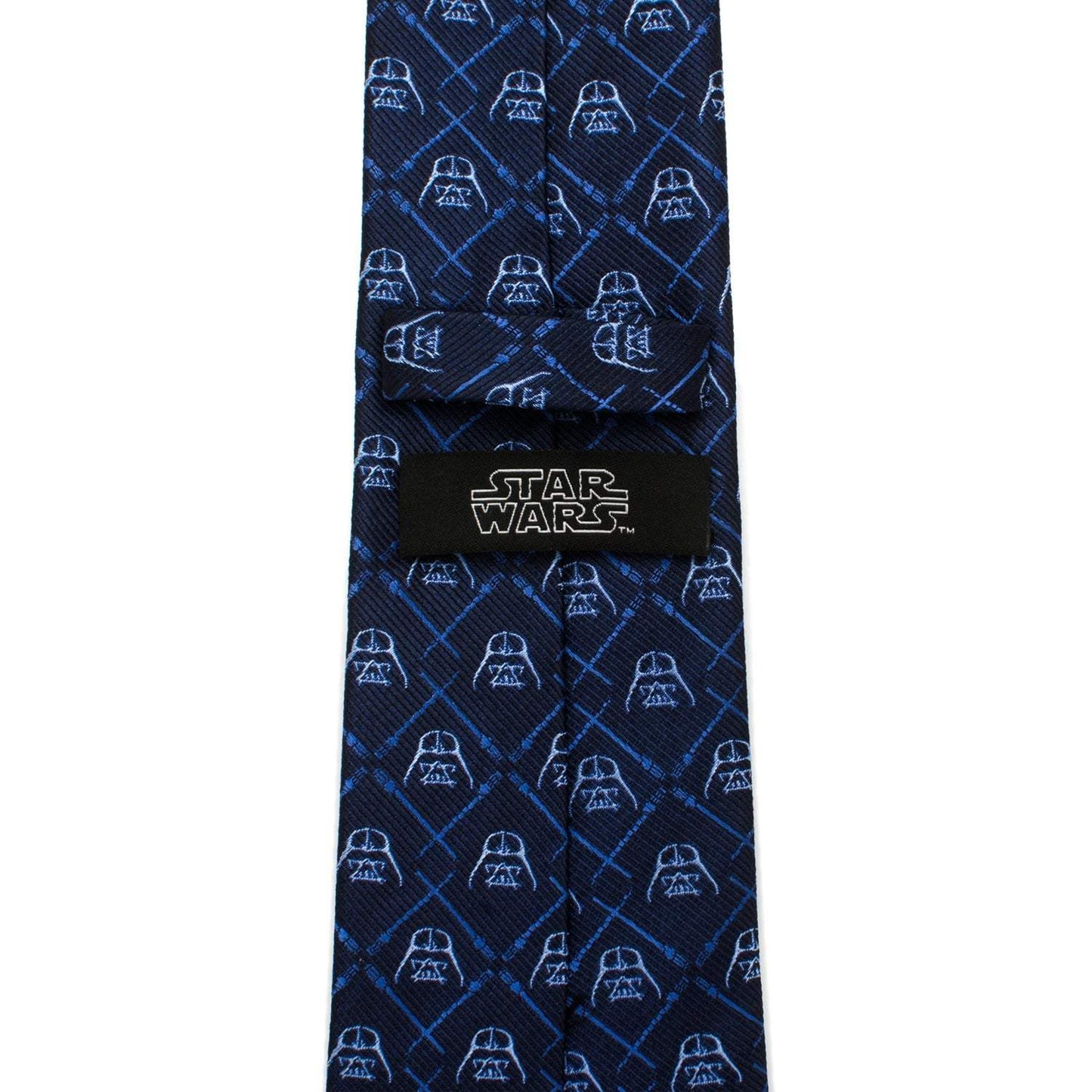 Star Wars Darth Vader and LIGHTSABER Blue Checkered Tie - Cufflinks.com - Flyclothing LLC