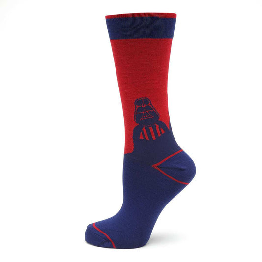Star Wars Darth Vader Blue and Red Dress Socks and Lapel Pin Gift Set - Cufflinks.com - Flyclothing LLC