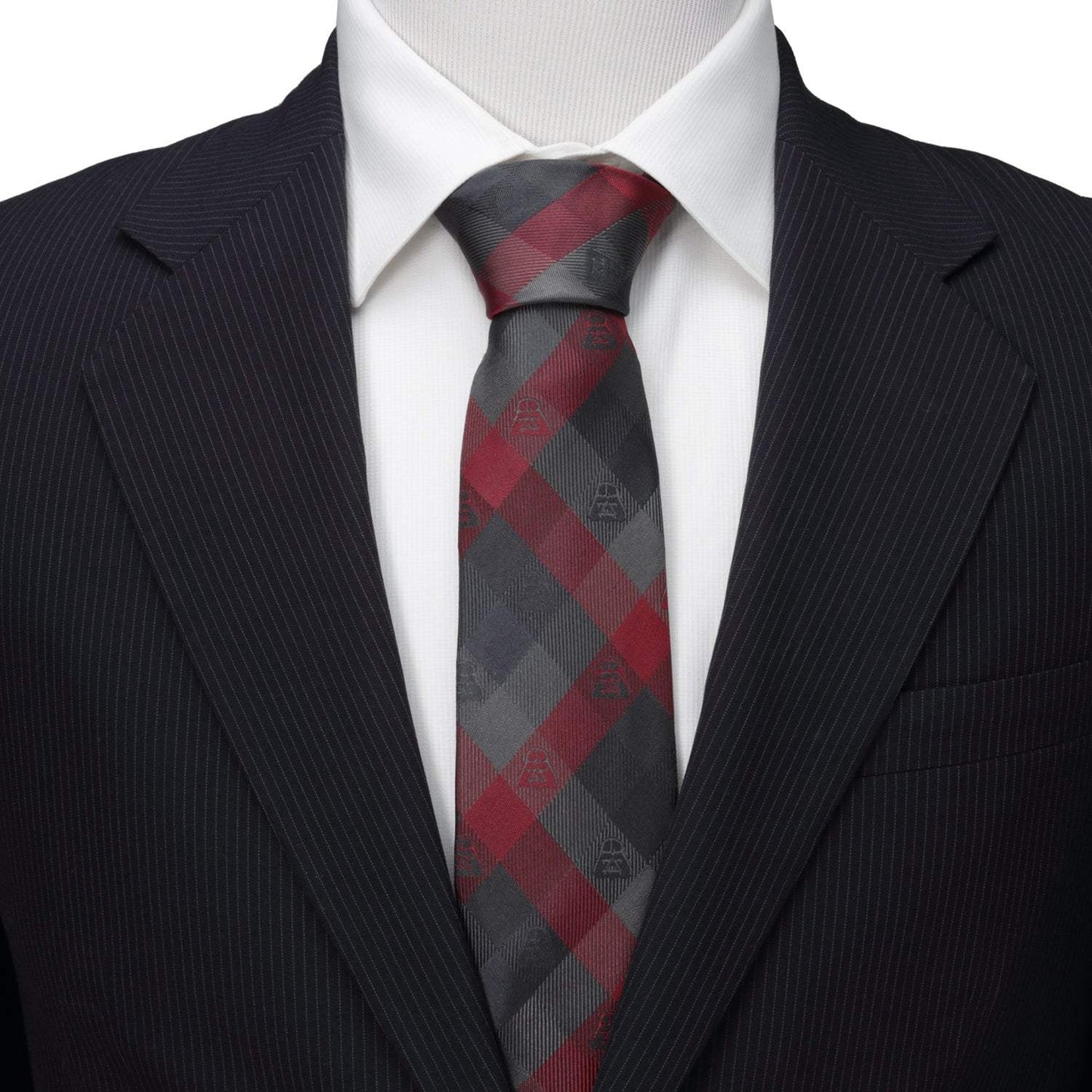 Star Wars Darth Vader Black and Red Plaid Tie - Cufflinks.com - Flyclothing LLC