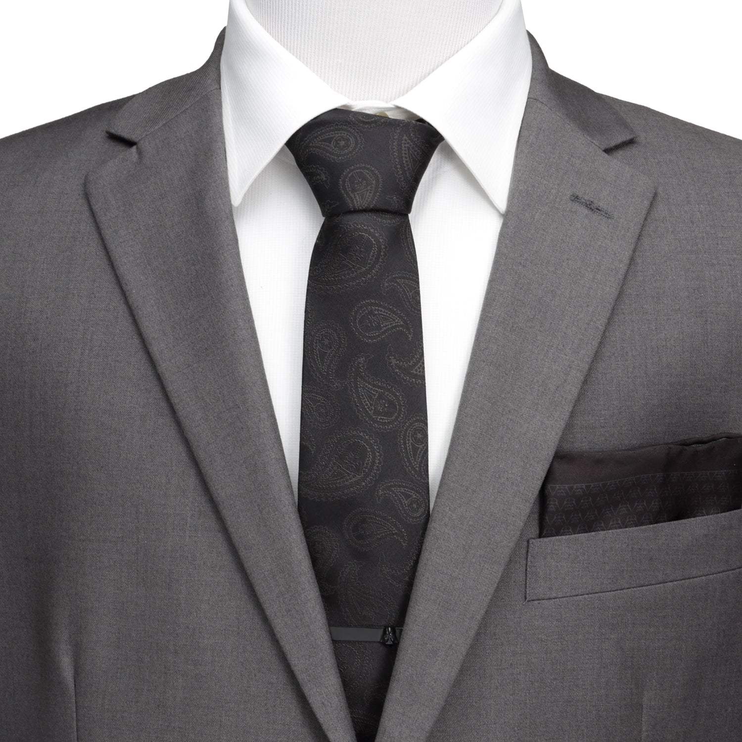 Star Wars Darth Vader Black Paisley Silk Tie - Cufflinks.com - Flyclothing LLC