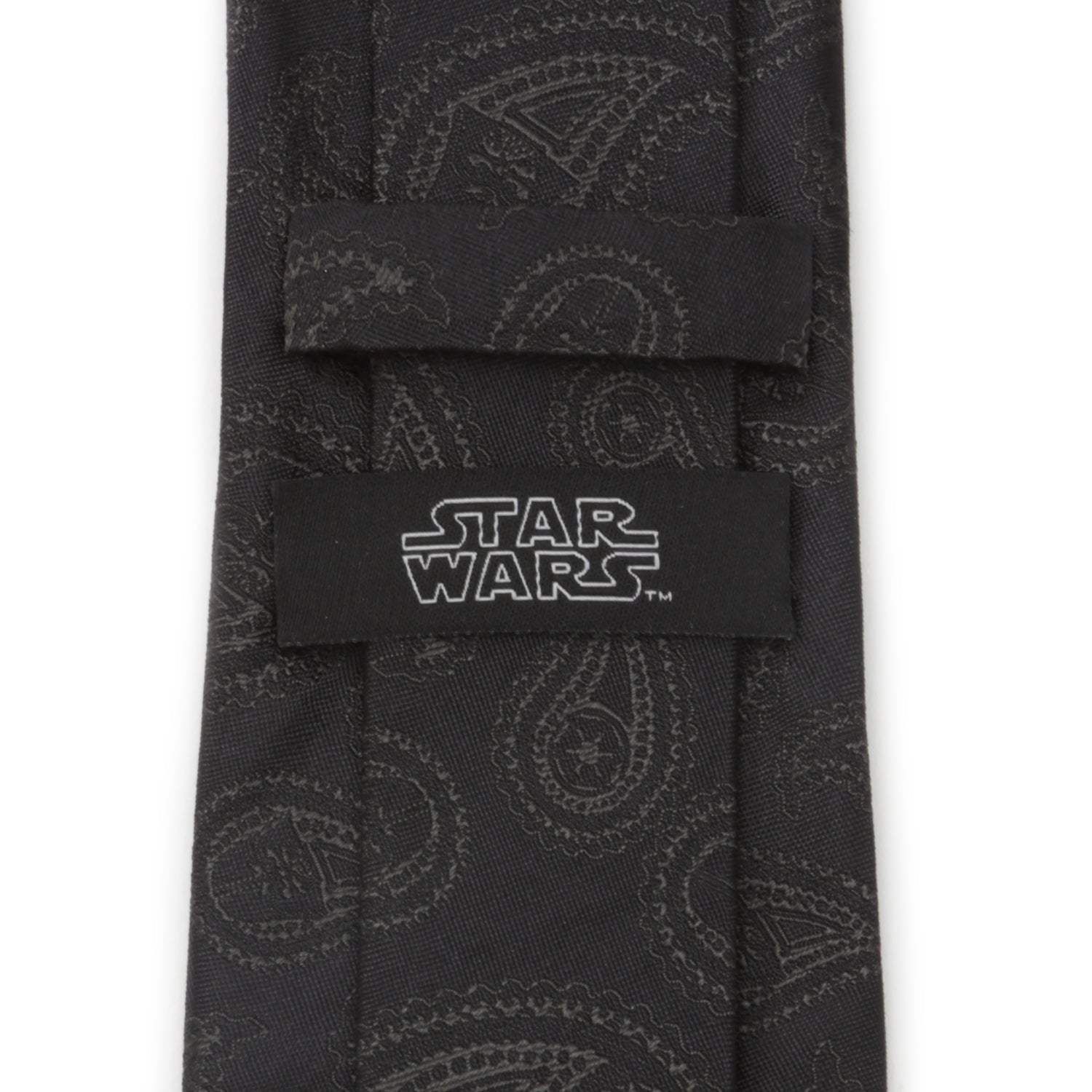 Star Wars Darth Vader Black Paisley Silk Tie - Cufflinks.com - Flyclothing LLC