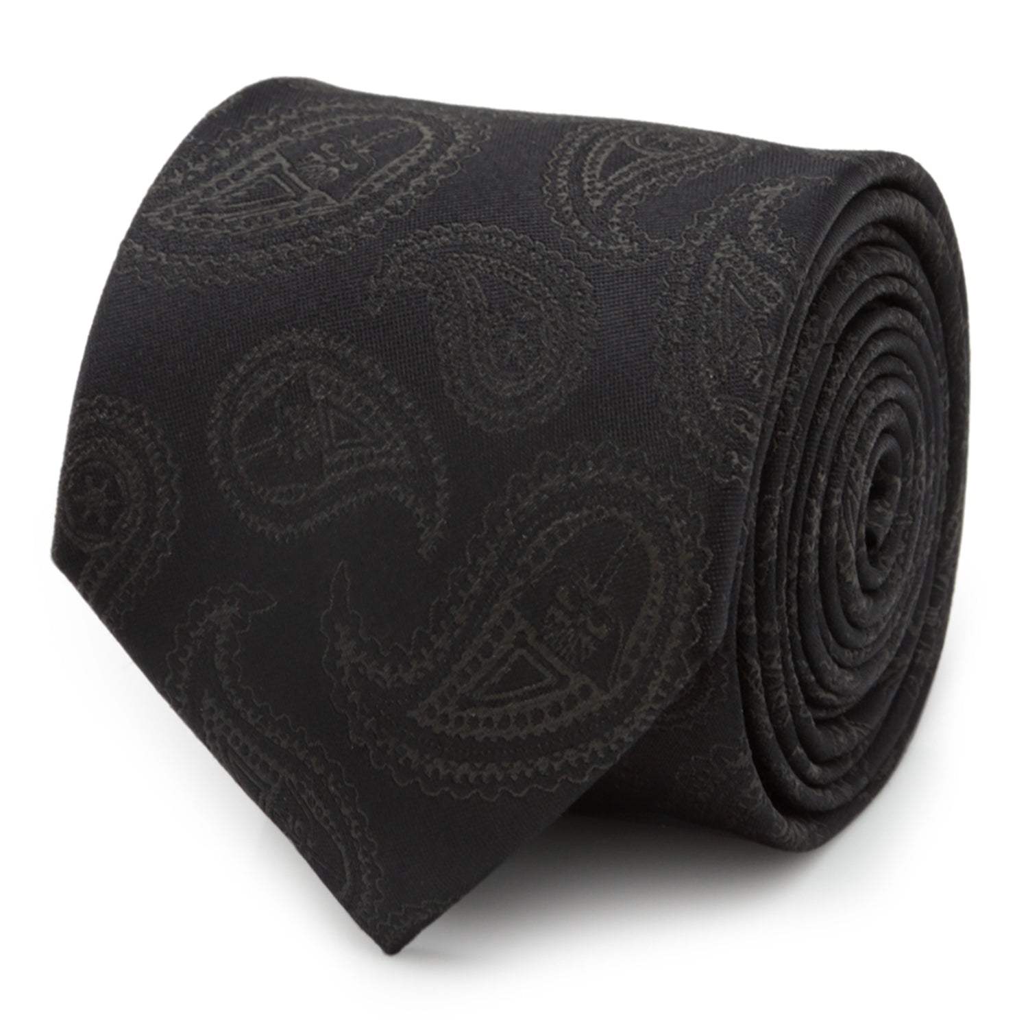 Star Wars Darth Vader Black Paisley Silk Tie - Cufflinks.com - Flyclothing LLC