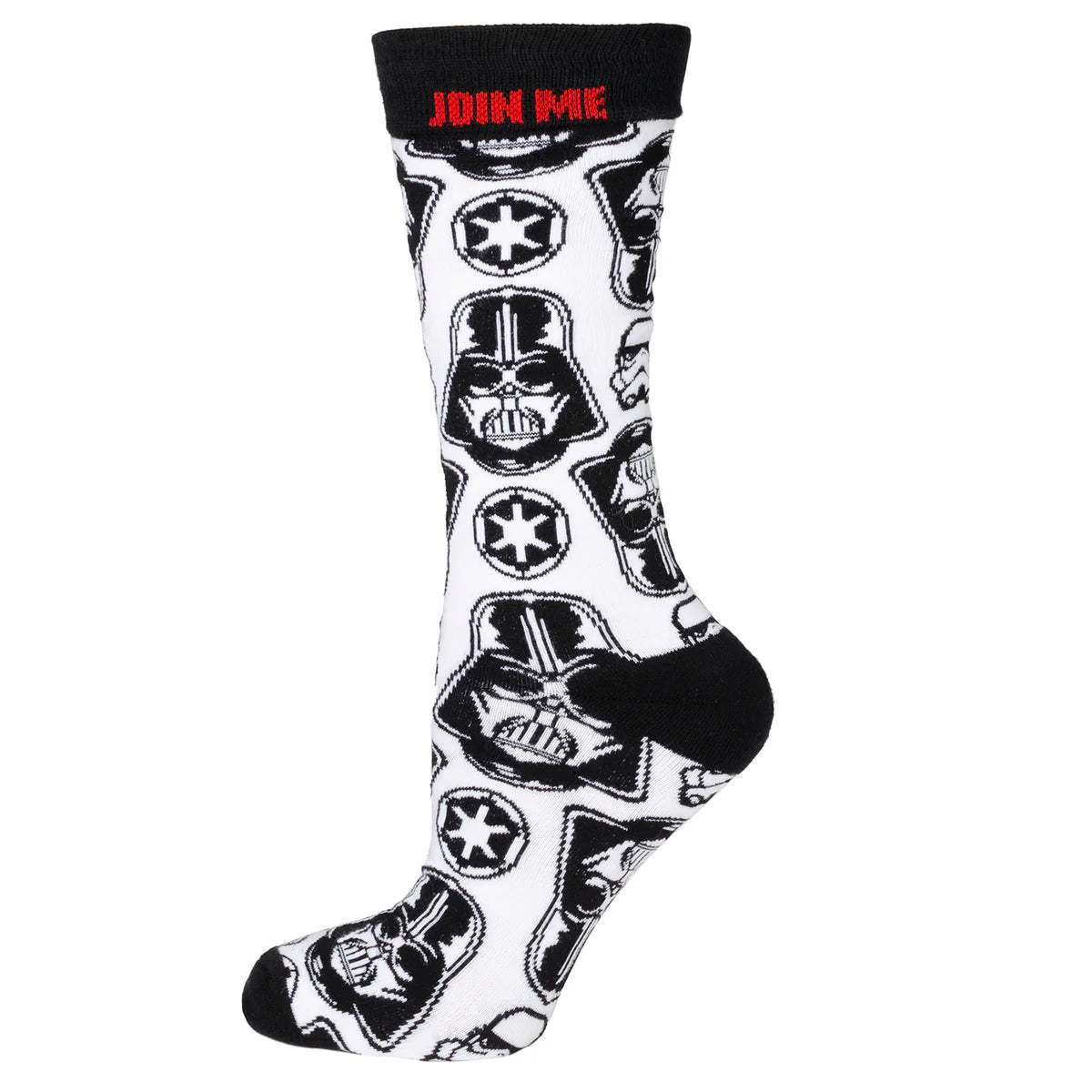 Star Wars Darth Vader White Dress Socks and Lapel Pin Gift Set - Cufflinks.com - Flyclothing LLC