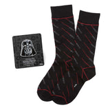Star Wars Darth Vader LIGHTSABER Black Socks and Lapel Pin Gift Set - Cufflinks.com - Flyclothing LLC