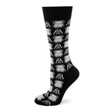Star Wars Darth Vader and Stormtrooper Black Dress Socks and Darth Vader Lapel Pin Gift Set - Cufflinks.com - Flyclothing LLC