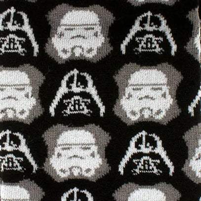 Star Wars Darth Vader and Stormtrooper Black Dress Socks and Darth Vader Lapel Pin Gift Set - Cufflinks.com - Flyclothing LLC