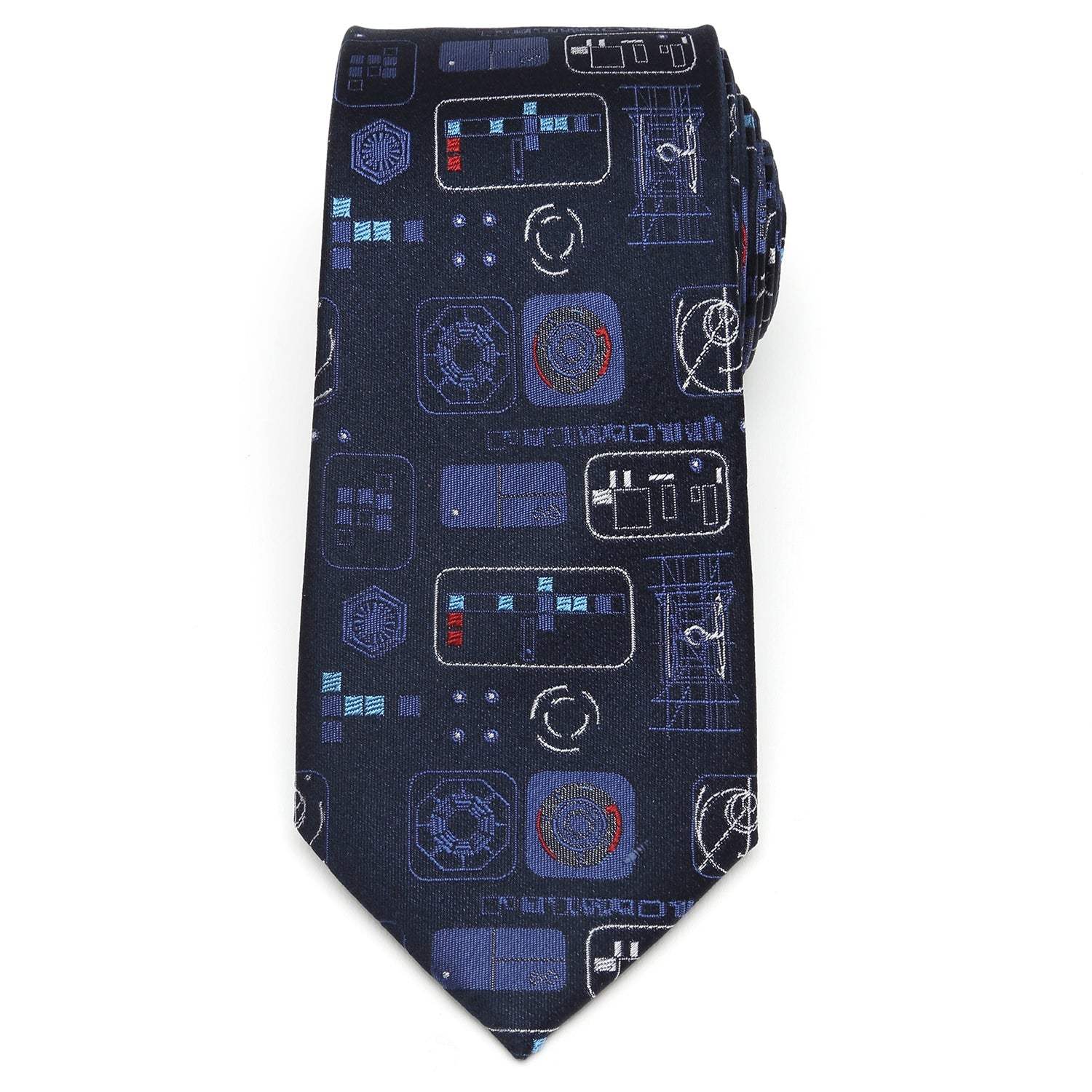 Star Wars Episode 9 Blue Tie - Cufflinks.com - Flyclothing LLC