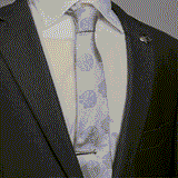 Star Wars Millennium Falcon White and Gray Checkered Tie - Cufflinks.com - Flyclothing LLC