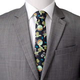 Mando Grogu Navy Men's Tie - Cufflinks.com - Flyclothing LLC