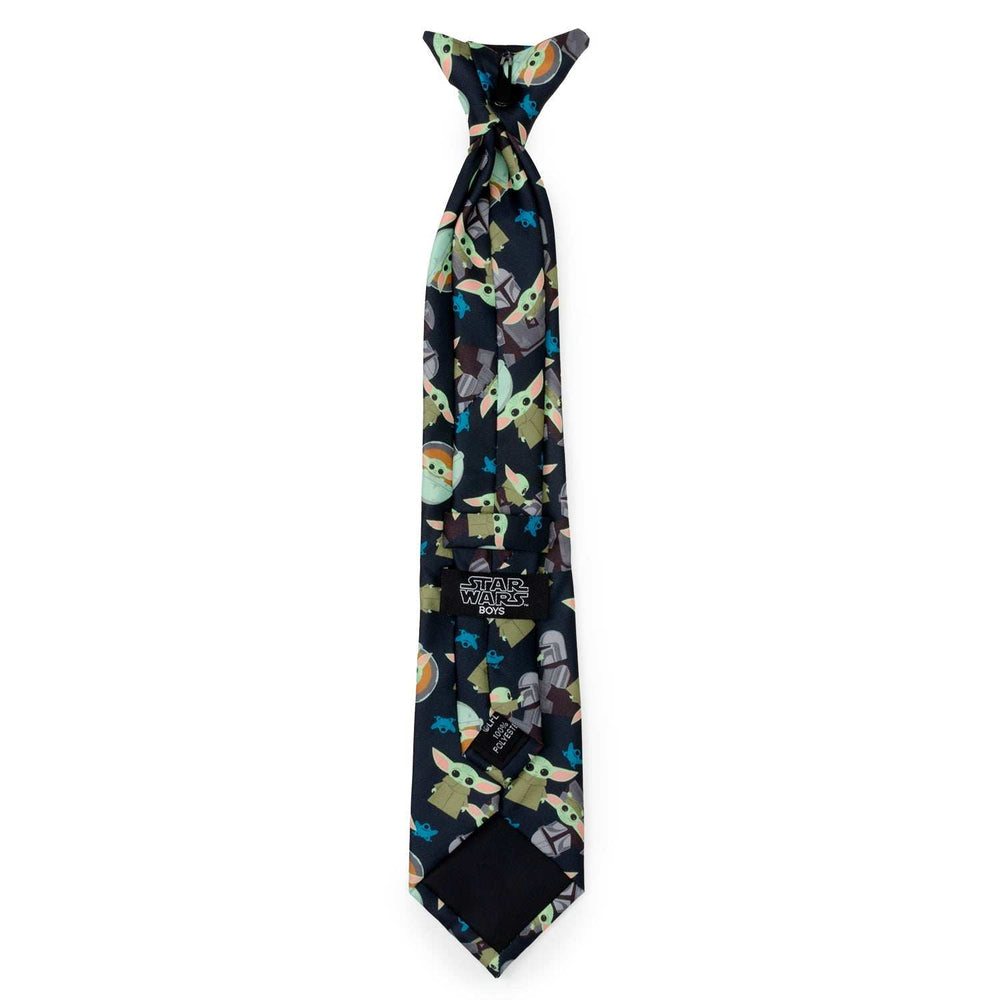 Mando Grogu Navy Boy's Tie - Cufflinks.com - Flyclothing LLC
