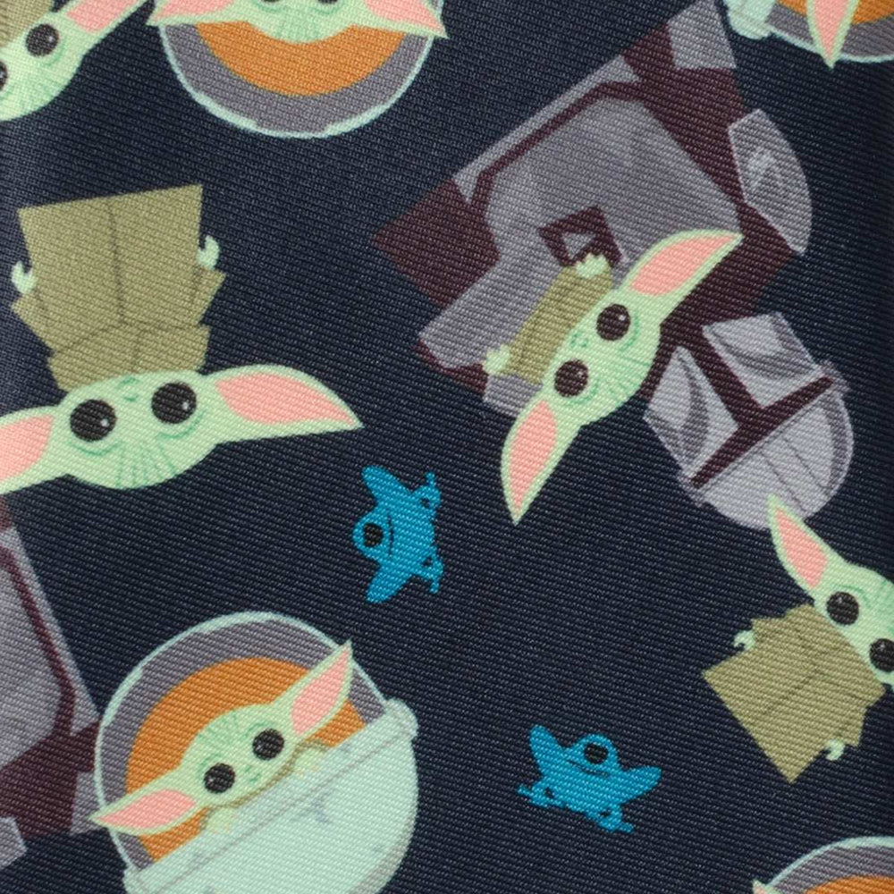 Mando Grogu Navy Boy's Tie - Cufflinks.com - Flyclothing LLC