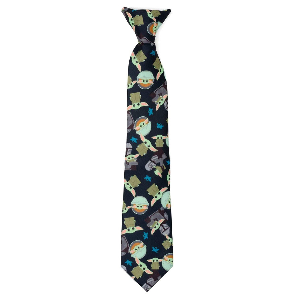 Mando Grogu Navy Boy's Tie - Cufflinks.com - Flyclothing LLC