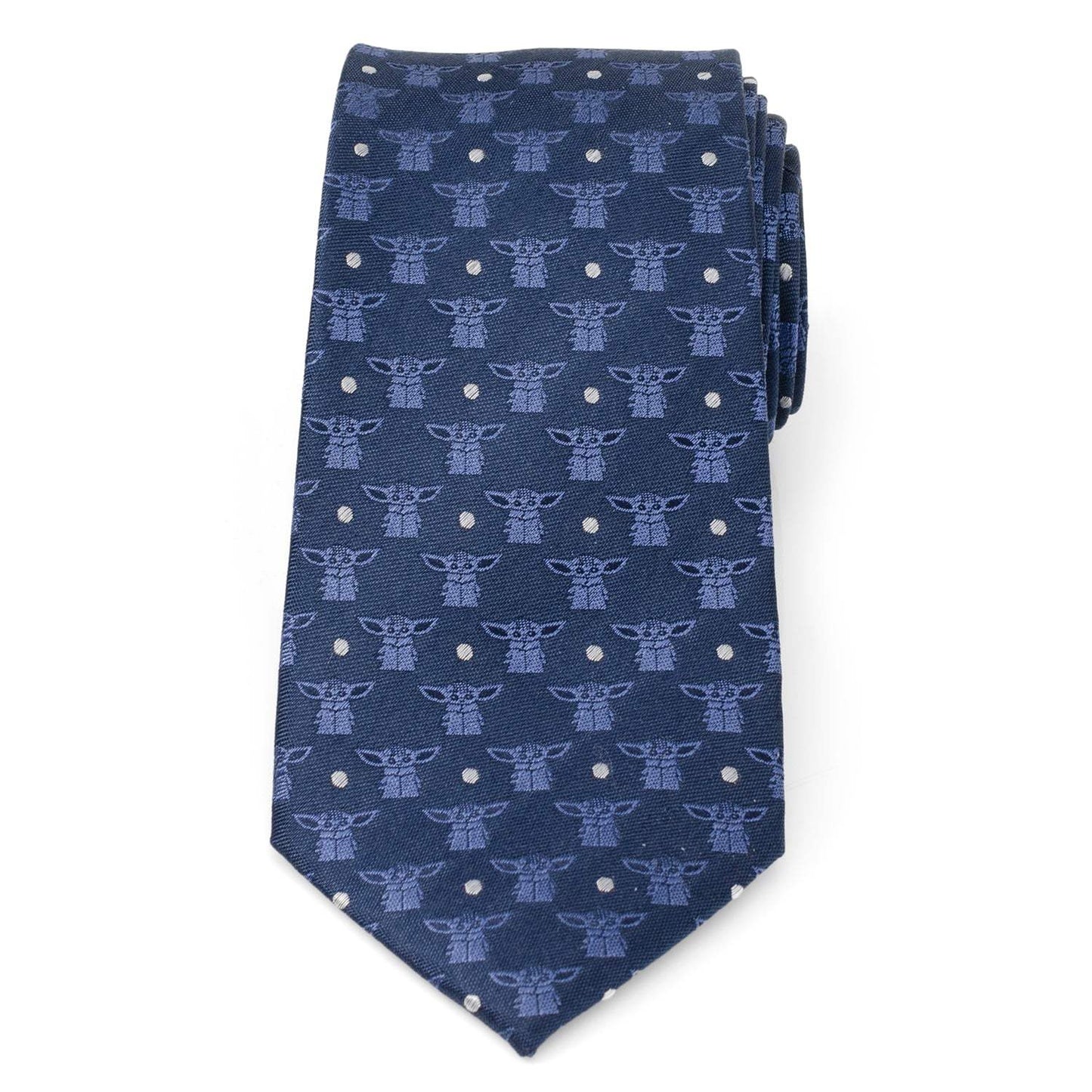 Star Wars Grogu Navy Blue Tie - Cufflinks.com - Flyclothing LLC