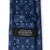 Star Wars Grogu Navy Blue Tie - Cufflinks.com - Flyclothing LLC