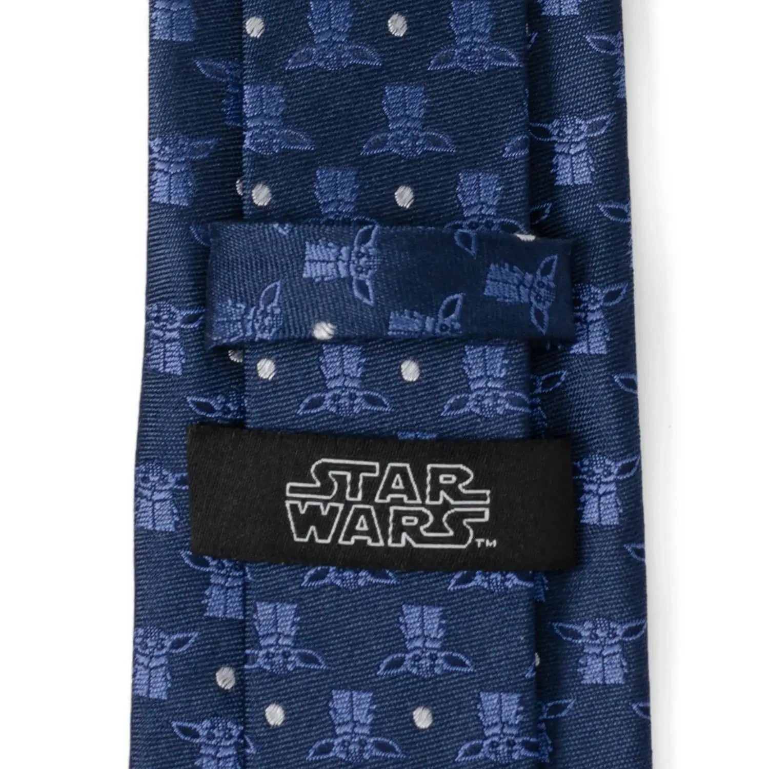 Star Wars Grogu Navy Blue Tie - Cufflinks.com - Flyclothing LLC